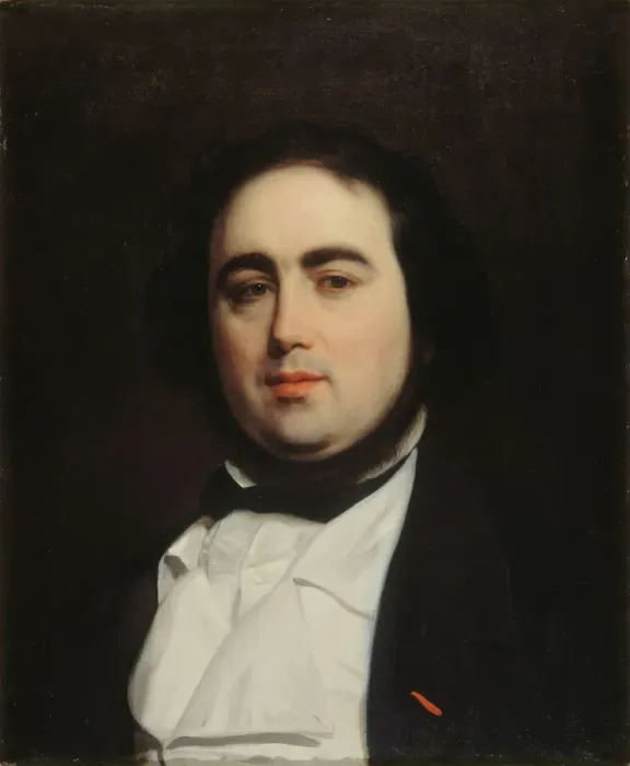 Framed Print : Portrait of the writer Jules Janin (1804-1874), ca 1839 Framed Print : Portrait of the writer Jules Janin (1804-1874), ca 1839