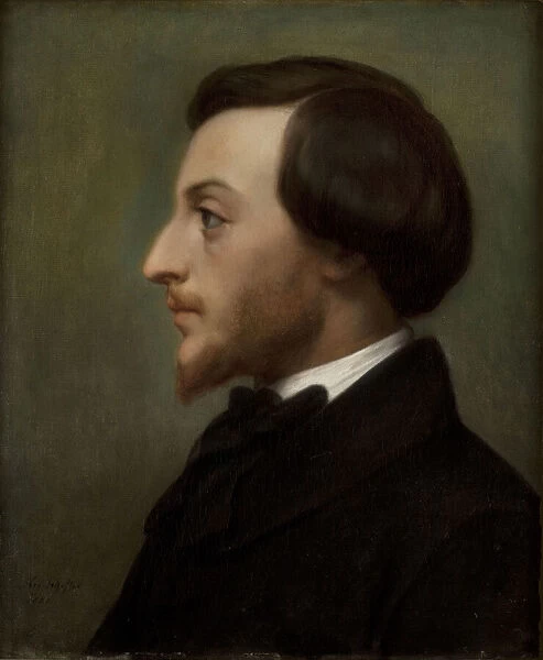 Portrait of the writer Louis Ratisbonne (1827-1900), 1852
