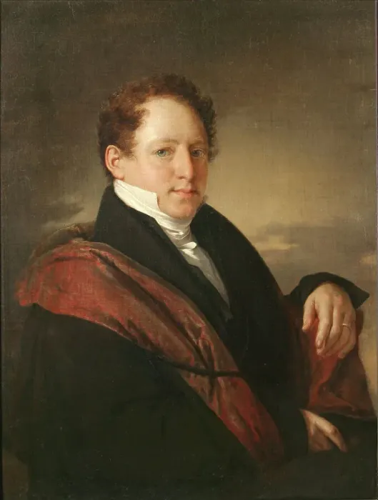 Framed Print : Portrait of the writer Stepan Dmitrievich Nechaev (1792-1860), 1830. Artist: Tropinin, Vasili Andreyevich (1776-1857) Framed Print : Portrait of the writer Stepan Dmitrievich Nechaev (1792-1860), 1830. Artist: Tropinin, Vasili Andreyevich (1776-1857)
