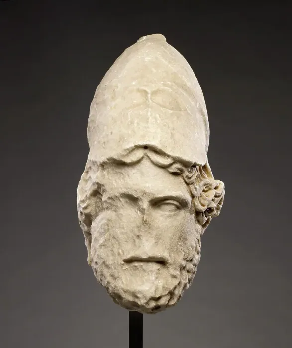 Framed Print : Portrait of Xanthippos, 1st-2nd century A.D. Creator: Unknown Framed Print : Portrait of Xanthippos, 1st-2nd century A.D. Creator: Unknown