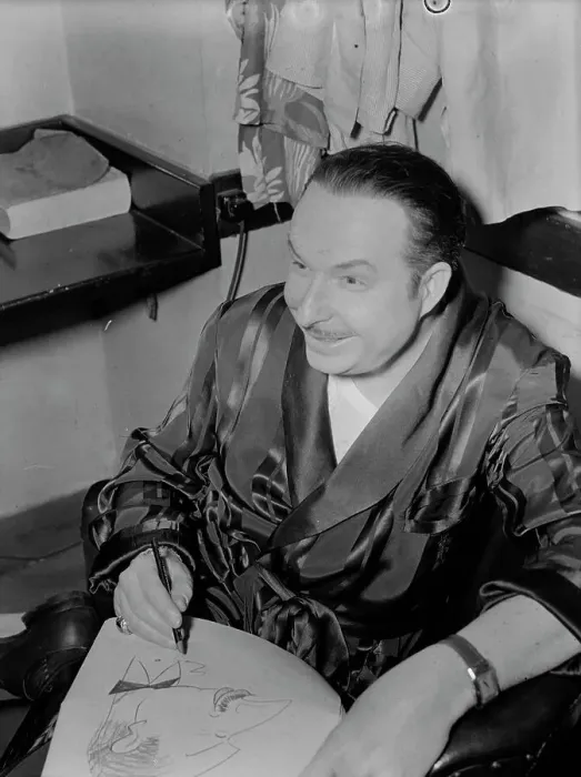 Framed Print : Portrait of Xavier Cugat, New York, N.Y. 1946. Creator: William Paul Gottlieb Framed Print : Portrait of Xavier Cugat, New York, N.Y. 1946. Creator: William Paul Gottlieb
