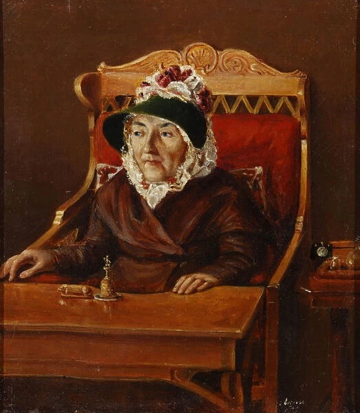 Portrait of Yekaterina Alexandrovna Arkharova, nee Rimskaya-Korsakova (1755-1836), 1830s