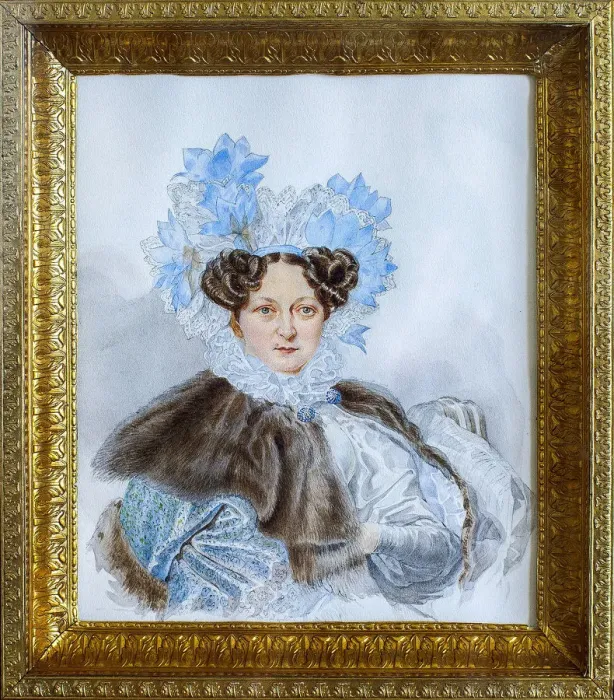 Framed Print : Portrait of Yekaterina Ivanovna Zagryazhskaya (1779-1842) Framed Print : Portrait of Yekaterina Ivanovna Zagryazhskaya (1779-1842)