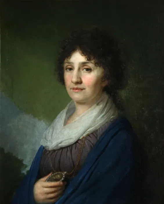 Framed Print : Portrait of Yekaterina Nikolayevna Davydova, 1795-1796. Artist: Borovikovsky, Vladimir Lukich (1757-1825) Framed Print : Portrait of Yekaterina Nikolayevna Davydova, 1795-1796. Artist: Borovikovsky, Vladimir Lukich (1757-1825)