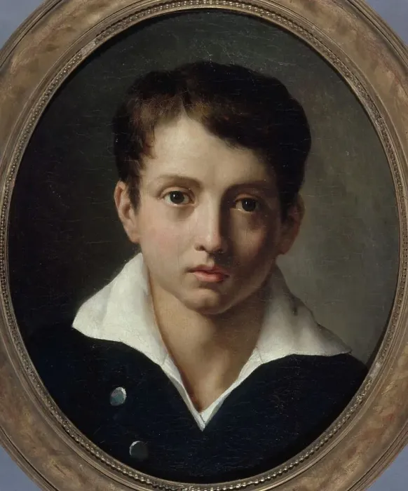 Framed Print : Portrait of a young boy, 1811. Creator: Unknown Framed Print : Portrait of a young boy, 1811. Creator: Unknown