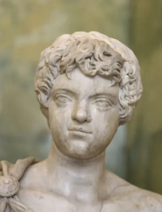 Framed Print : Portrait of the young Caracalla, late 2nd or early 3rd century Framed Print : Portrait of the young Caracalla, late 2nd or early 3rd century
