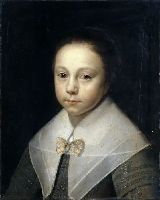 Framed Print : Portrait of a young girl, c. 1640. Creator: Palamedesz, Anthonie (1601-1673) Framed Print : Portrait of a young girl, c. 1640. Creator: Palamedesz, Anthonie (1601-1673)