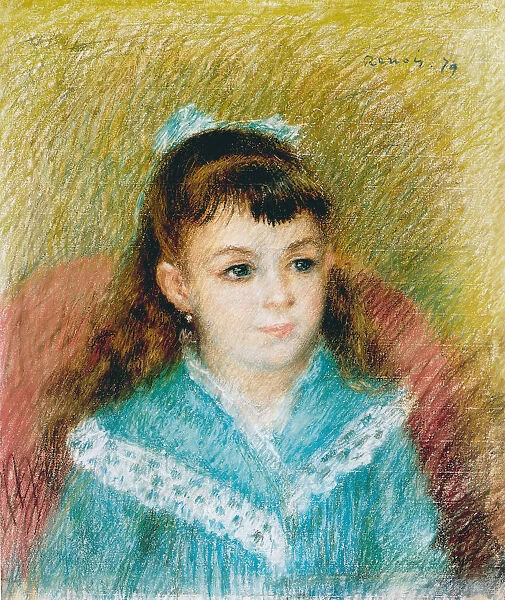 Portrait of a Young Girl (Elisabeth Maitre), 1879. Artist: Renoir, Pierre Auguste (1841-1919)