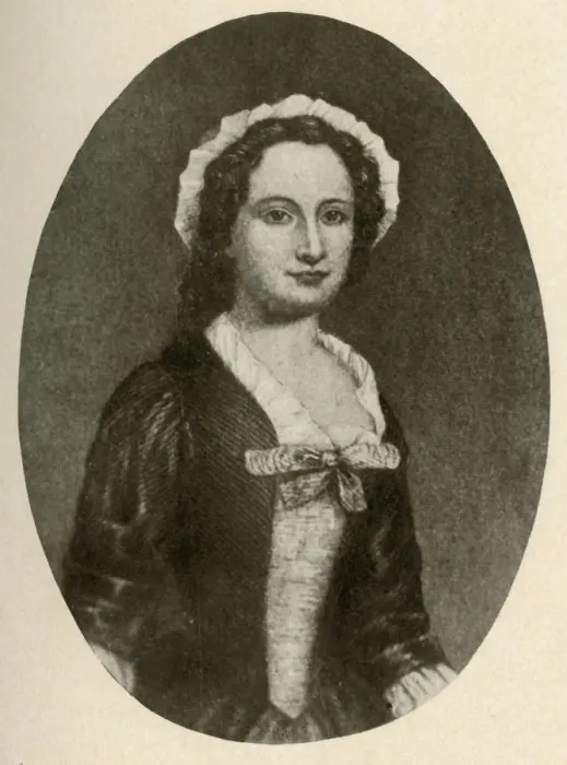 Framed Print : A portrait of a young girl in Philadelphia, c1760, (1937). Creator: Unknown Framed Print : A portrait of a young girl in Philadelphia, c1760, (1937). Creator: Unknown