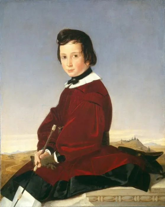 Framed Print : Portrait of a Young Horsewoman, 1839. Creator: Charles David Framed Print : Portrait of a Young Horsewoman, 1839. Creator: Charles David
