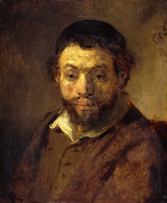 Framed Print : Portrait of a Young Jew. Artist: Rembrandt van Rhijn (1606-1669) Framed Print : Portrait of a Young Jew. Artist: Rembrandt van Rhijn (1606-1669)