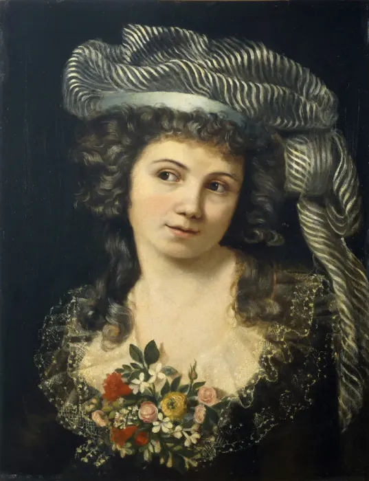 Framed Print : Portrait of a young Lady Framed Print : Portrait of a young Lady