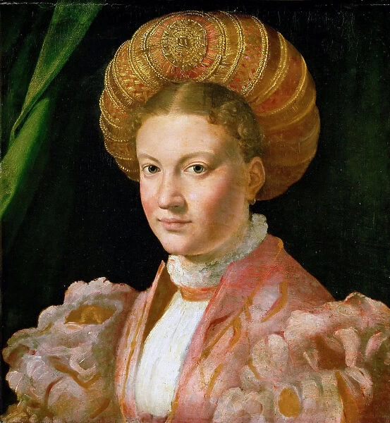 Portrait of a Young Lady, ca 1530. Artist: Parmigianino (1503-1540)