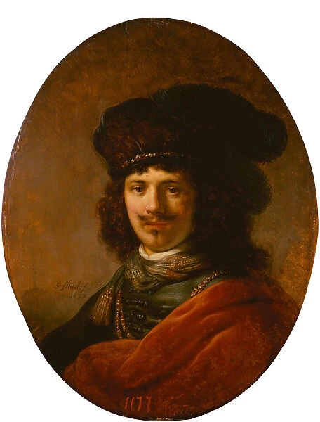 Portrait of a young man, 1637. Creator: Flinck, Govaert (1615-1660)
