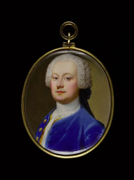 Framed Print : Portrait of a young man, between 1750 and 1780. Creator: English School Framed Print : Portrait of a young man, between 1750 and 1780. Creator: English School