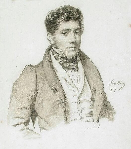 Portrait of a Young Man, 1825. Creator: Michel Martin Drolling