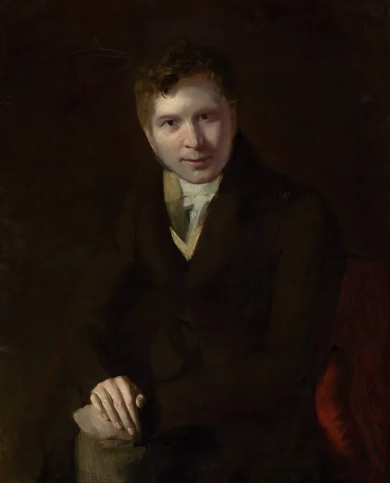 Framed Print : Portrait of a Young Man, 1830-1840. Creator: David Wilkie Framed Print : Portrait of a Young Man, 1830-1840. Creator: David Wilkie