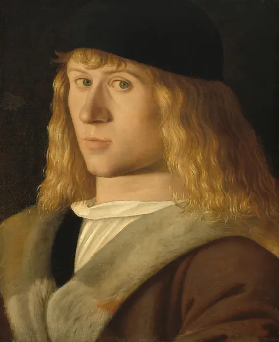 Framed Print : Portrait of a Young Man, c. 1505. Creator: Unknown Framed Print : Portrait of a Young Man, c. 1505. Creator: Unknown