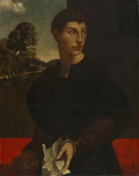 Portrait of a Young Man, c. 1530. Creator: Dosso Dossi (Italian, c. 1490-aft 1541), follower of