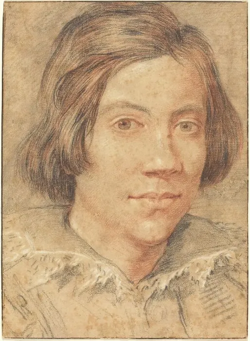Framed Print : Portrait of a Young Man, c. 1615. Creator: Gian Lorenzo Bernini Framed Print : Portrait of a Young Man, c. 1615. Creator: Gian Lorenzo Bernini
