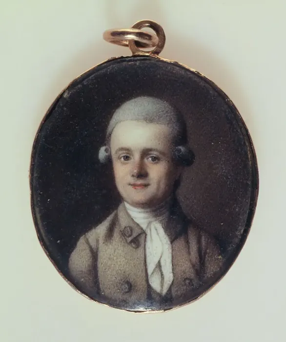 Framed Print : Portrait of a young man, c1790. Creators: Austrian School, Ecole Francaise Framed Print : Portrait of a young man, c1790. Creators: Austrian School, Ecole Francaise