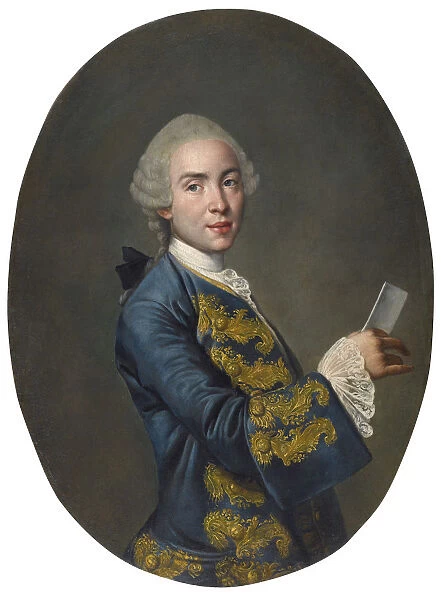 Portrait of a young man, ca 1760