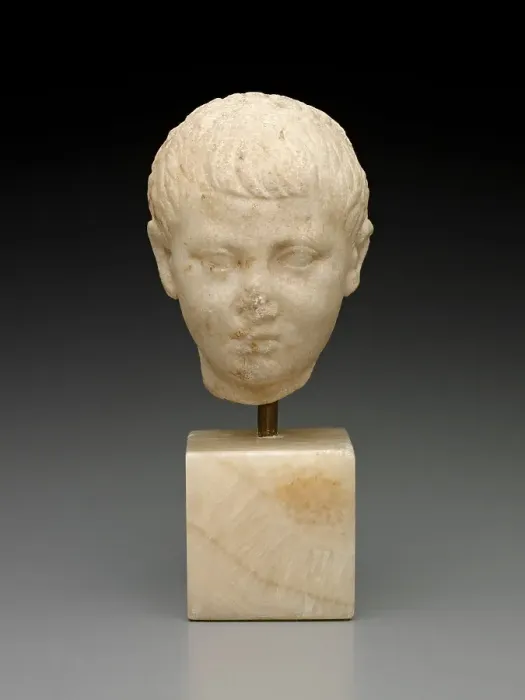 Framed Print : Portrait of a Young Man, Julio-Claudian (about 14-38). Creator: Unknown Framed Print : Portrait of a Young Man, Julio-Claudian (about 14-38). Creator: Unknown