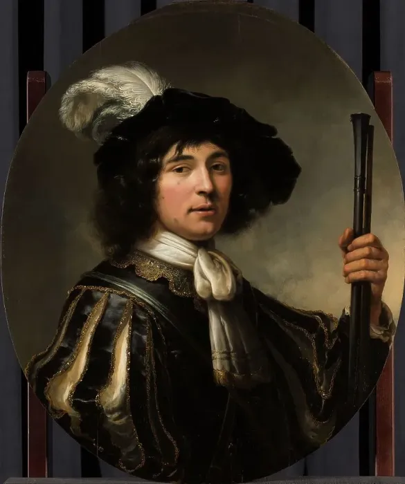 Framed Print : Portrait of a Young Man, possibly Jacob Francken (1627-after 1656), c.1651. Creator: Aelbert Cuyp Framed Print : Portrait of a Young Man, possibly Jacob Francken (1627-after 1656), c.1651. Creator: Aelbert Cuyp