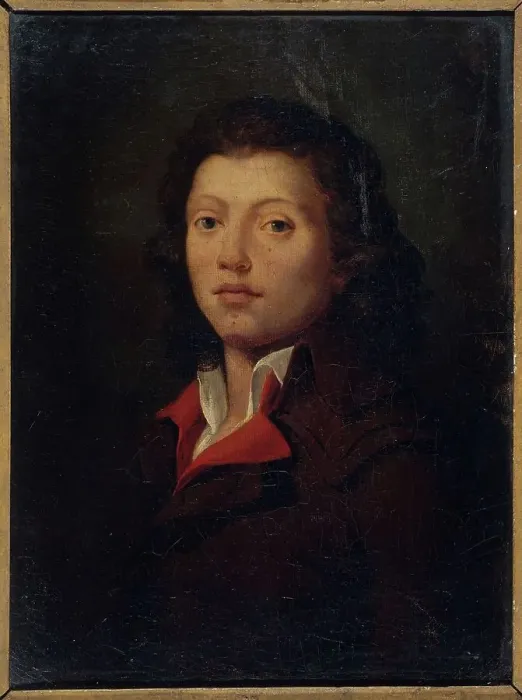 Framed Print : Portrait of a young man from the revolutionary era, between 1789 and 1799. Creator: Unknown Framed Print : Portrait of a young man from the revolutionary era, between 1789 and 1799. Creator: Unknown