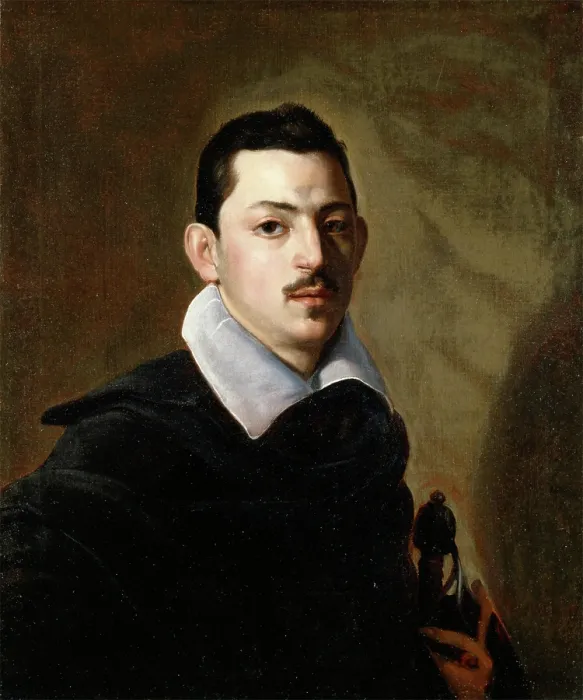 Framed Print : Portrait of a Young Man with a Sword, c.between 1618 and 1620. Creator: Nicolas Regnier Framed Print : Portrait of a Young Man with a Sword, c.between 1618 and 1620. Creator: Nicolas Regnier
