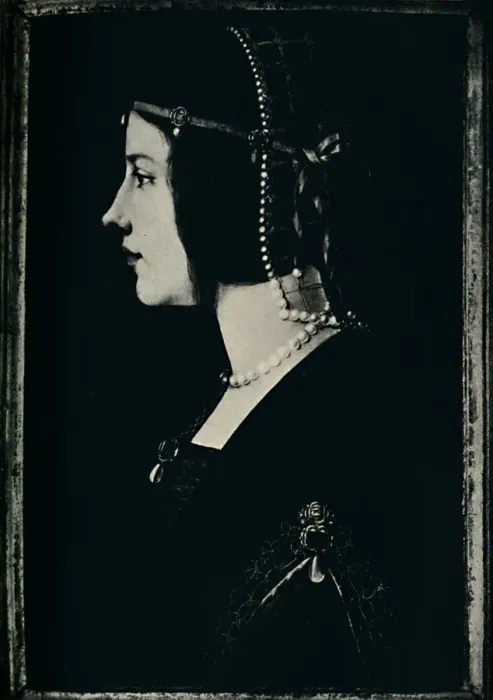 Framed Print : Portrait of a Young Princess, 1928. Artist: Leonardo da Vinci Framed Print : Portrait of a Young Princess, 1928. Artist: Leonardo da Vinci