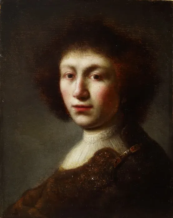 Framed Print : Portrait of a Young Woman, 1630-1635. Creator: Isaak de Jouderville Framed Print : Portrait of a Young Woman, 1630-1635. Creator: Isaak de Jouderville