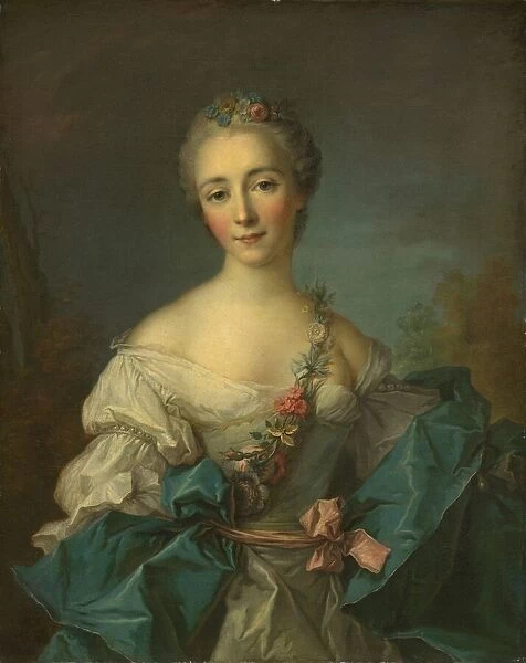 Portrait of a Young Woman, 1750  /  1760. Creator: Anon