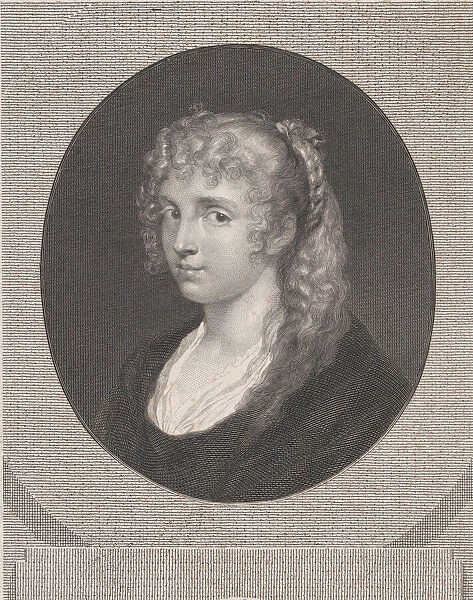 Portrait of a young woman, 1786. Creators: Crescentius Josephus Johannes Seydelmann, Christian Friedrich Stolzel