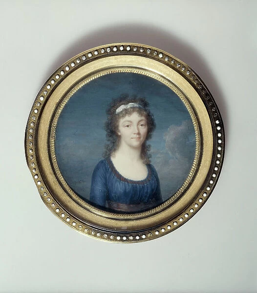 Portrait of a young woman, between 1794 and 1795. Creator: Jean Baptiste Jacques Augustin