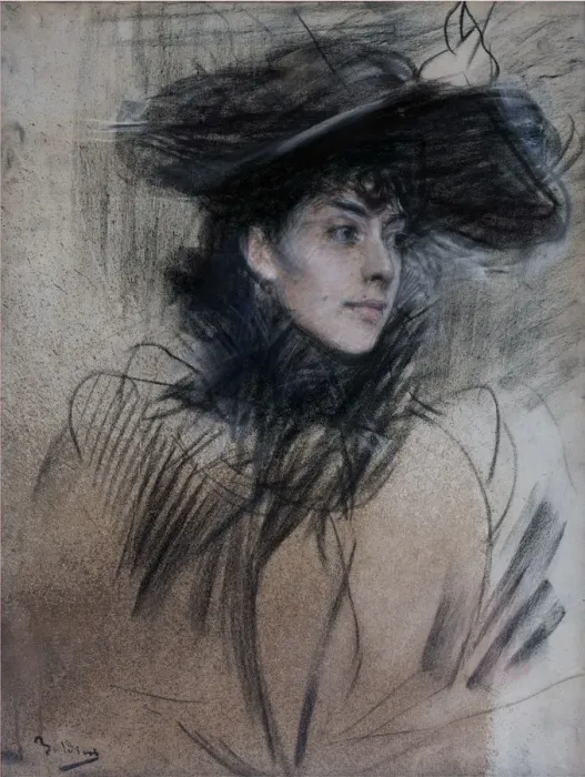 Framed Print : Portrait of a Young Woman, 1890-1892 Framed Print : Portrait of a Young Woman, 1890-1892
