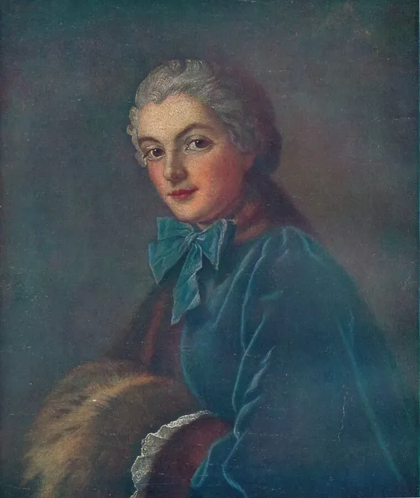 Framed Print : Portrait of a Young Woman, 18th century. Artist: Francois Boucher Framed Print : Portrait of a Young Woman, 18th century. Artist: Francois Boucher