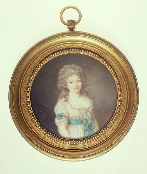 Portrait of a young woman, c1795. Creator: Jeanne Philiberte Ledoux