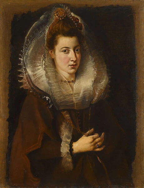 Portrait of a Young Woman with a chain, 1605-1606. Creator: Rubens, Pieter Paul (1577-1640)