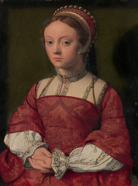 Portrait of a Young Woman. Creator: Netherlandish Painter (ca. 1535)