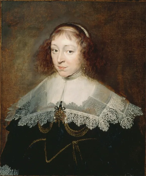 Framed Print : Portrait of a Young Woman, late 1630s. Creator: Unknown Framed Print : Portrait of a Young Woman, late 1630s. Creator: Unknown