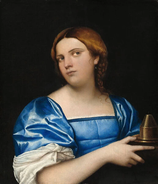 Portrait of a Young Woman as a Wise Virgin, c. 1510. Creator: Sebastiano del Piombo