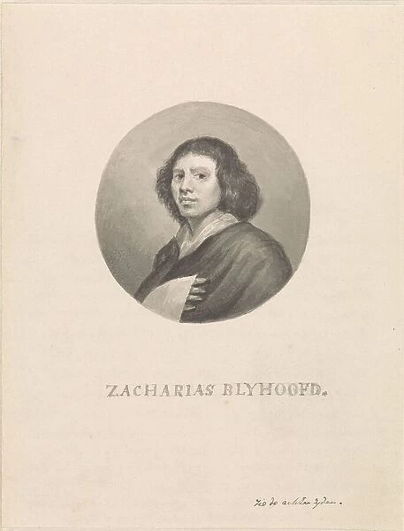 Portrait of Zacharias Blijhooft, 1823. Creator: Christiaen Kramm