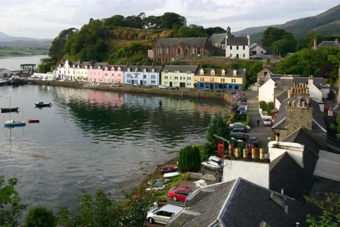 Framed Print : Portree, Isle of Skye, Highland, Scotland Framed Print : Portree, Isle of Skye, Highland, Scotland