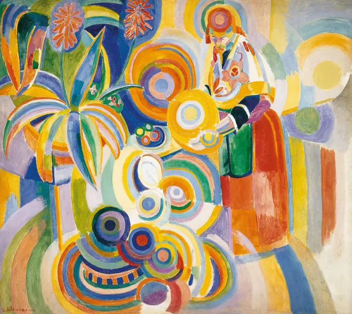 Framed Print : Portuguese Woman, 1916. Artist: Delaunay, Robert (1885-1941) Framed Print : Portuguese Woman, 1916. Artist: Delaunay, Robert (1885-1941)