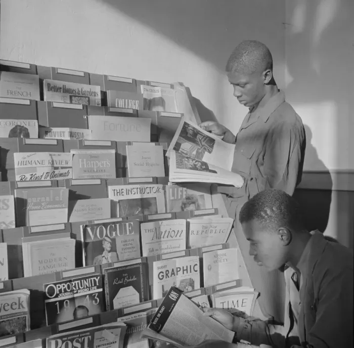 Framed Print : Possibly: Bethune-Cookman College, Daytona Beach, Florida, 1943. Creator: Gordon Parks Framed Print : Possibly: Bethune-Cookman College, Daytona Beach, Florida, 1943. Creator: Gordon Parks