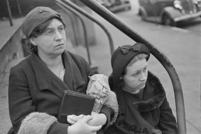 Framed Print : Possibly: Bystanders, Bethlehem, Pennsylvania, 1936. Creator: Walker Evans Framed Print : Possibly: Bystanders, Bethlehem, Pennsylvania, 1936. Creator: Walker Evans