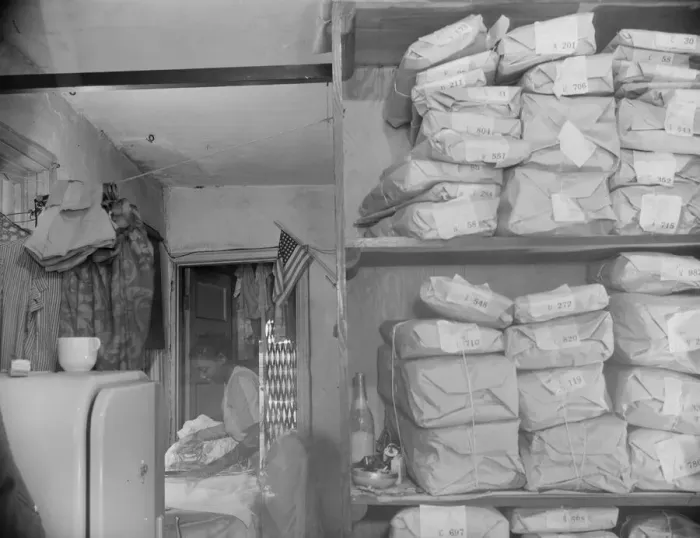 Framed Print : Possibly: Johnnie Lews Chinese laundry on Monday morning, Washington, D. C. 1942. Creator: Gordon Parks Framed Print : Possibly: Johnnie Lews Chinese laundry on Monday morning, Washington, D. C. 1942. Creator: Gordon Parks