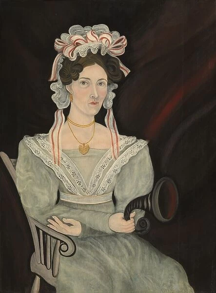Possibly Mrs. William Sheldon, c. 1831. Creator: Asahel Powers