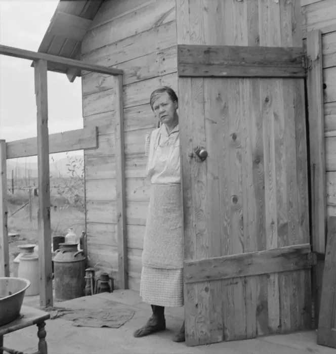 Framed Print : Possibly: New settler shows fish he caught... Priest River Valley, Bonner County, Idaho, 1939. Creator: Dorothea Lange Framed Print : Possibly: New settler shows fish he caught... Priest River Valley, Bonner County, Idaho, 1939. Creator: Dorothea Lange